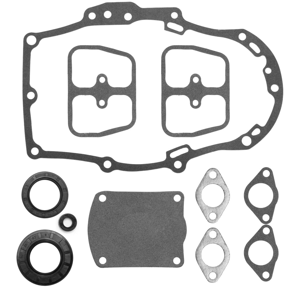 Gasket Crankcase Set With Oil Seals For Kawasaki Fh601v Fh641v Fh680v Fh721v 4 Stroke Engine Replaces 11061-7098 11060-7012
