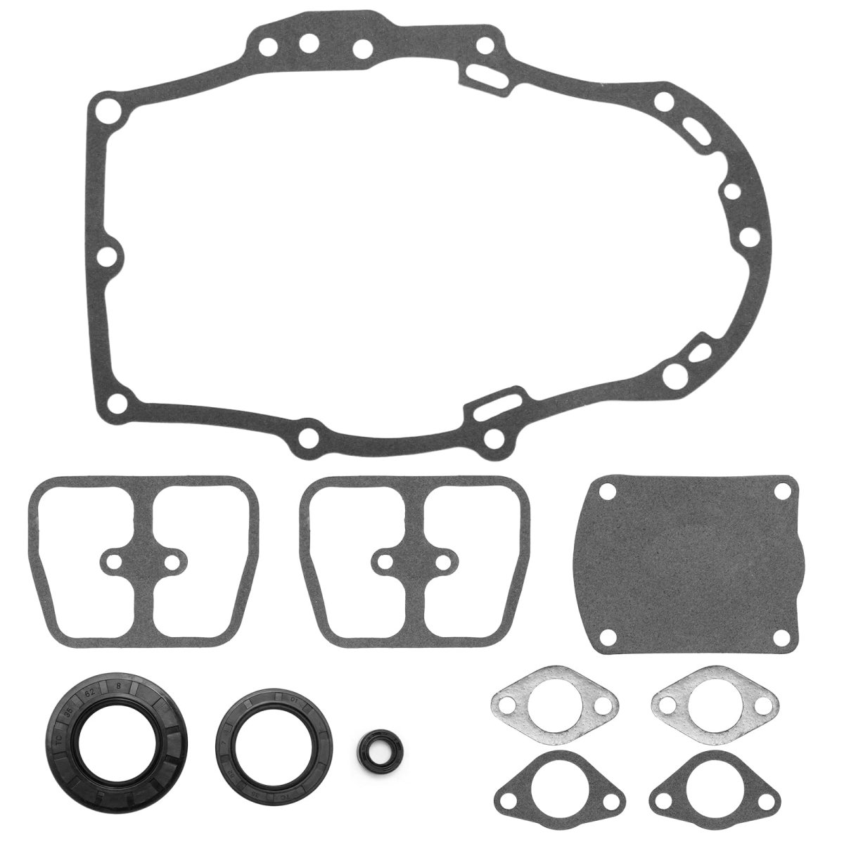 Gasket Crankcase Set With Oil Seals For Kawasaki Fh601v Fh641v Fh680v Fh721v 4 Stroke Engine Replaces 11061-7098 11060-7012