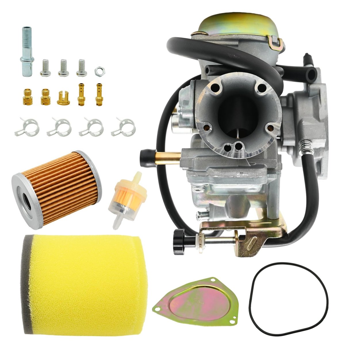 13200-21g10 Carburetor Kit For Suzuki Lt-f250 Ozark 2002 2009 2012 2014 And Lt-z250 Quadsport Z 2004 Replaces 13200-05g22