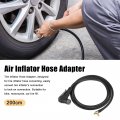 Uxcell Flexible 200cm 78 7 Tire Valve Connect Pipe Air Inflator Extension Rubber Hose Vent Deflated Style For Car Motorbike