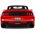 Ipick Image For Ford Mustang Script Black Carbon Fiber Texture Abs Plastic 50 States License Plate Frame
