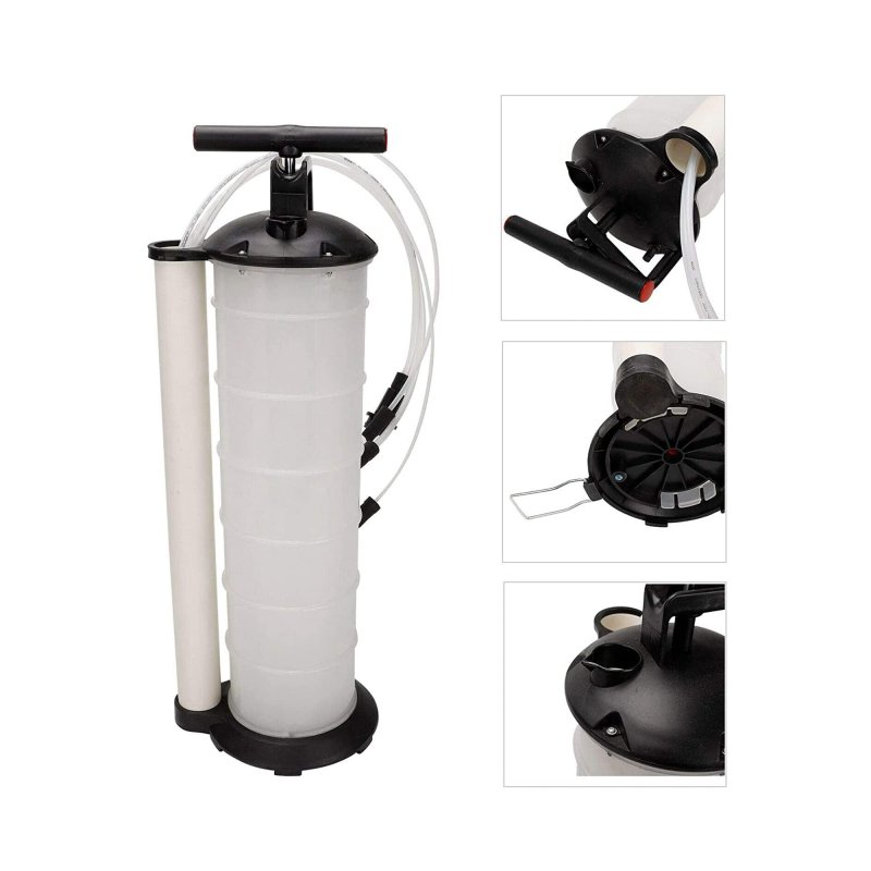 7 Liter Oil Changer Vacuum Fluid Extractor Manual Hand Operated Transfer Tank For Boat Atv Motorcycle Utv Cara