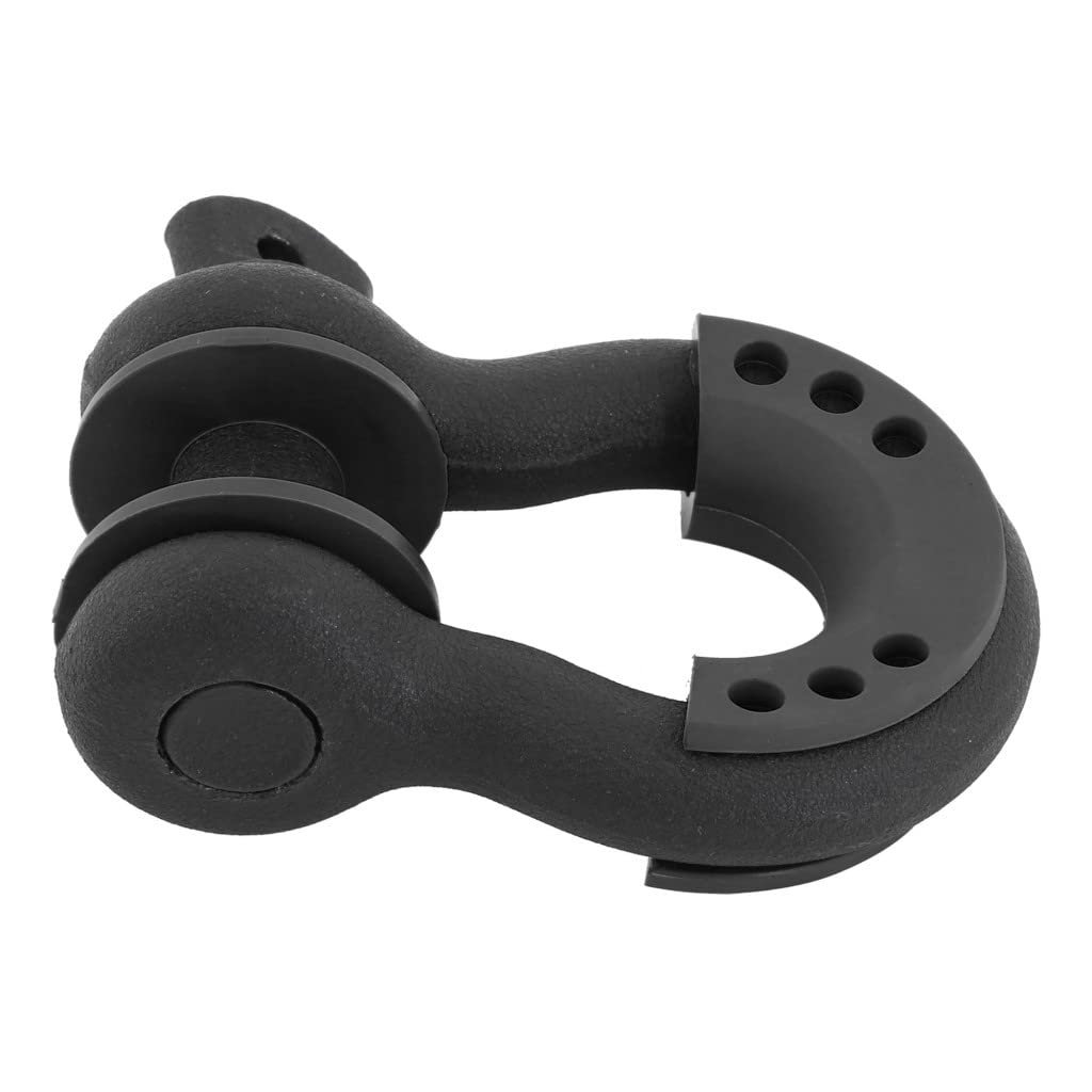 Bumper D Ring For Chevy S10 Tracker Silverado 2500 1999 2004 Black Steel With Isolators 3 4 In Shackle Rt33001