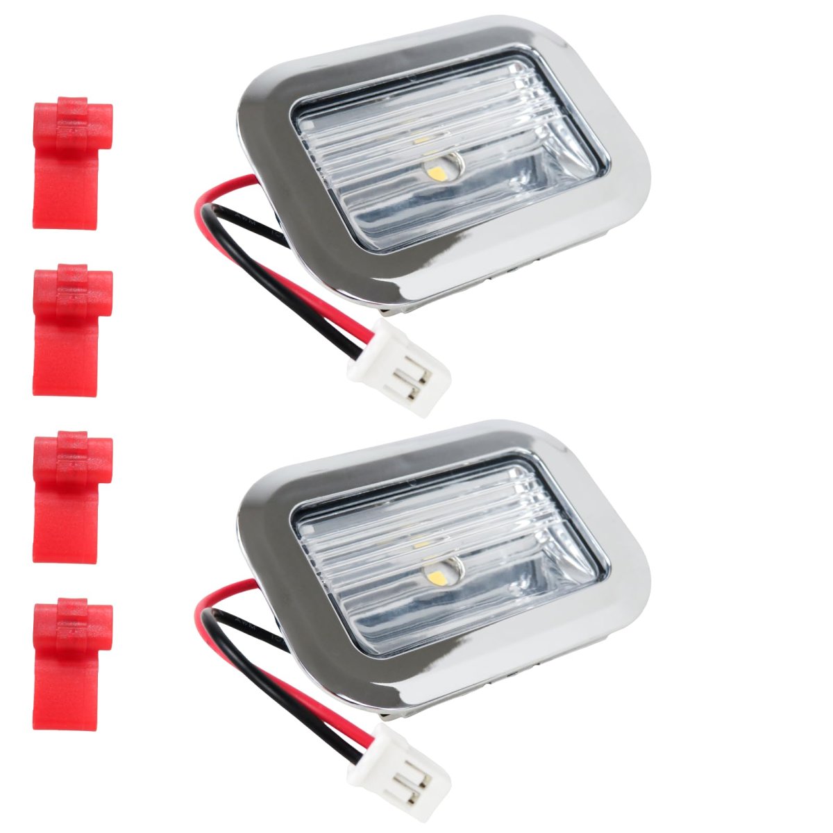 2x W11462342 Refrigerator Led Light Module Parts For Kbsd608ebs00-wpl Kbsd608ess00-wpl Kbsd612ess00-wpl Kbsd618ess00-wpl