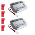 2x W11462342 Refrigerator Led Light Module Parts For Kbsd608ebs00-wpl Kbsd608ess00-wpl Kbsd612ess00-wpl Kbsd618ess00-wpl 