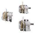 Kimiss For Outlander Atv Front Left Right Rear Brake Calipers With Pads 705600576 Replacement Kit Precision Installation