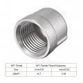 Uxcell 304 Stainless Steel Pipe End Cap Fitting 3 8 Npt Female Thread Plug 2pcs