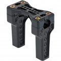 Joker Machine 03-864-1b Bridge Handlebar Riser Kit 4in Rise Straight Black Anodized 