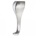 Tablelegsonline 9-3 8 Aluminum Classic Furniture Leg Brushed 