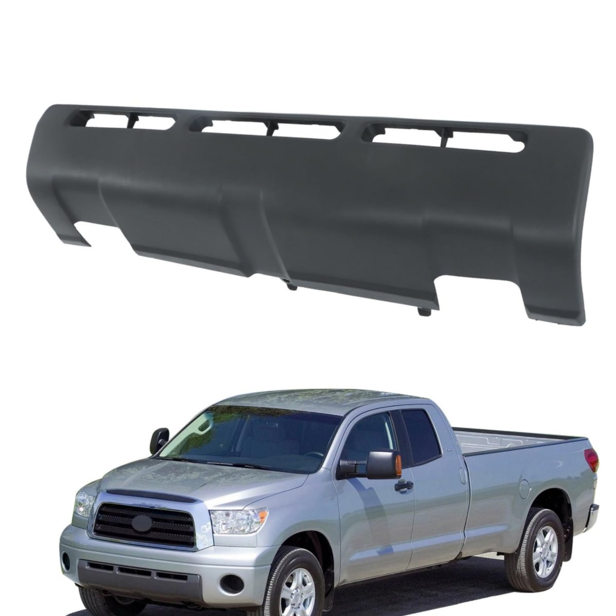 Front Bumper Deflector Lower Valance Panel Replacement For Tundra 2007-2009 To1095199 539110c030