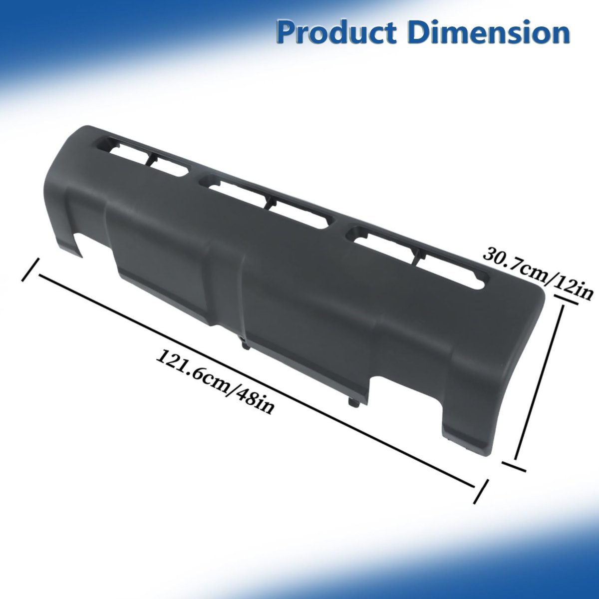 Front Bumper Deflector Lower Valance Panel Replacement For Tundra 2007-2009 To1095199 539110c030