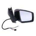 Passenger Side Door Mirror Black For Mercedes-benz Gle350 Ml350 2016-2019 W Power Folding And Turn Signal 1668108500 1668100893 