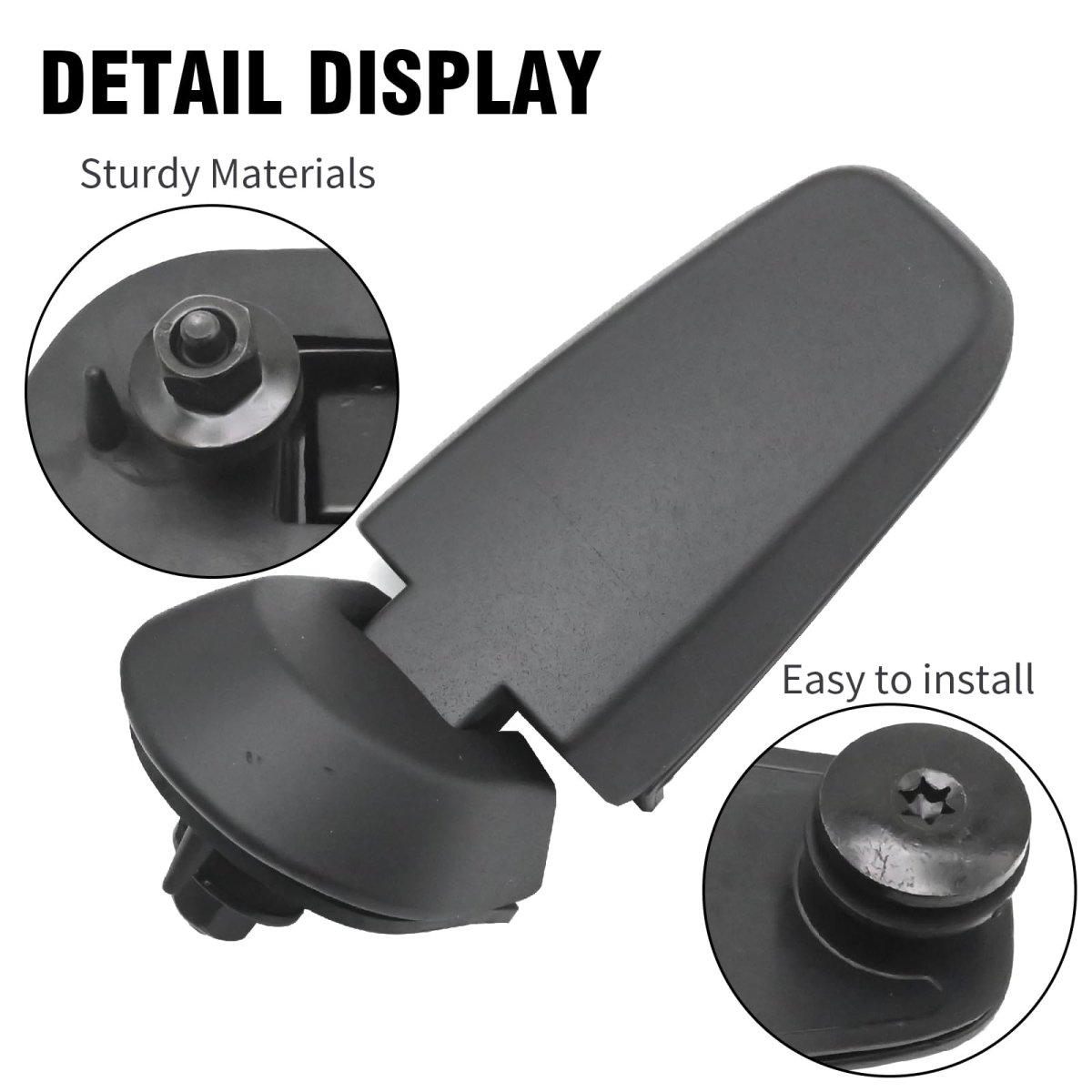 Hoypeyfiy 1 Pair 6l2z78420a68aa Rear Glass Hinges Replacement For Ford Explorer Mercury Mountaineer 2006 2007 2008 2009 2010