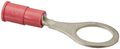 Vinyl Insulated Ring Terminal 22-18 Wire Size 3 8 Stud 0 65 Width 1 217 Length 