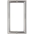 Rockwell Security 8 Inch Center To Mitered Corner Back Shower Door Handle In Polished Chrome Finish 