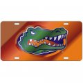 Craftique Florida Gators Orange Logo Laser Cut License Plate Gator 