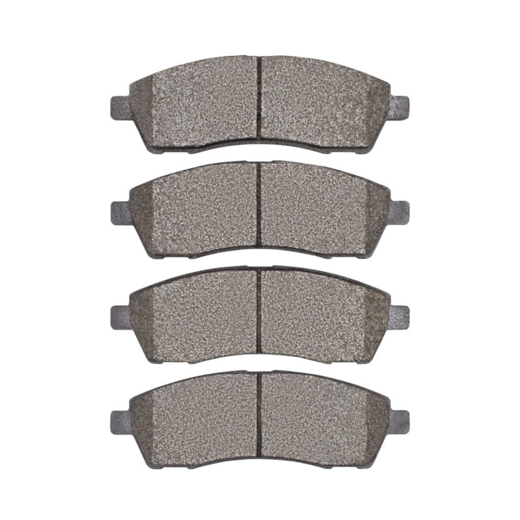 Front Brake Pads For Ford Excursion 2000 2001 2002 2003 2004 2005 Semi Metallic Friction 6 25 In Outer Pad Width