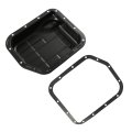 Transmission Oil Pan With Drain Plug And Gasket Replacement For B150 All Engine Code 42re 1994 52118779ad 