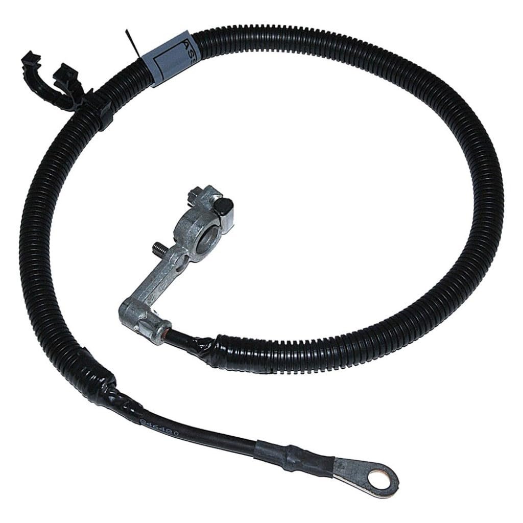 Auxiliary Battery Cable For Cadillac Escalade 2007 2008 2009 2010 Stranded Copper Conductor Black Insulation 0 407 In Lug Hole