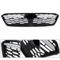 Upper Grille Grill W Molding Trim Replacement For 2017 2018 2019 Impreza