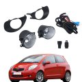 Pair Of Front Fog Light Replacement For Yaris Hatchback 2-door 2006 2007 2008 Lamps Assembly Driver Left And Passenger Right 