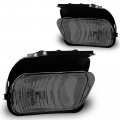 Fog Lights Fit For 2003-2007 Chevy Silverado 2002-2006 Avalanche W O Body Cladding Lamps Assembly Driver Passenger Replacement 