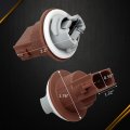 Hercoo Turn Signal Lights Socket Headlight Park Light Lamp Sockets Holder Compatible With Ford F150 F250 F350 Super Duty Focus