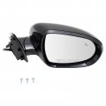 Trq Mirror Power Heated Turn Signal Blind Spot Detection Paint To Match Rh Right Passenger Side For 2016-2019 Kia Sorento 