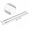 Uxcell Rectangle Shape Ventilation Grille Aluminum Alloy Louvered Air Vent 23 62 X 3 15 Inch For Wardrobe Cupboards