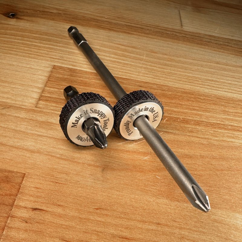 2 Pack Of Mag-a-bit Driver Bit Magnetizers