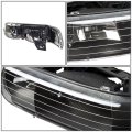 Auto Dynasty Black Housing Headlgiht Head Lamps Tool Kit Compatible With Chevy Silverado Surburban Tahoe Gmt800 99-06