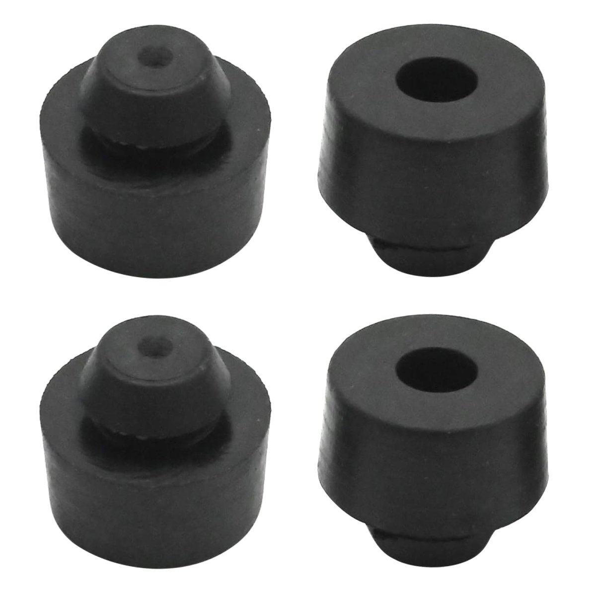 4 Pack 90541-11015 Tailgate Stop Bumpers Cushion Bushings Rubber Bumper For Toyota Tacoma 2005 2021 And Tundra 2000