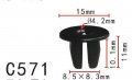 Autobahn88 Front Bumper Nut Clip Compatible With Nissan Oem 0128100441 Pack Of 20