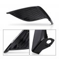 G-plus Front Bumper Fog Light Cover Lamp Frame Driver And Passenger Side Compatible With Toyota Camry Se Xse 2021 2022 Does Not