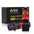Alla Lighting Pg18 5d-1 Base 12277 P13w Led Bulbs Fog Lights Daytime Running Replacement Xtreme Super Bright 1860-smd Sh23w 