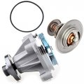 Ocpty Water Pump Thermostat Housing Kit For 2003-2005d E-150 Club Wagon 5 4l 2003-2004 2010-2012 Ford E-250 4 6l 2007-2012 For