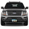 Ipick Image Made For Ford Logo Expedition Waterfall Graphic Black Metal License Plate Frame