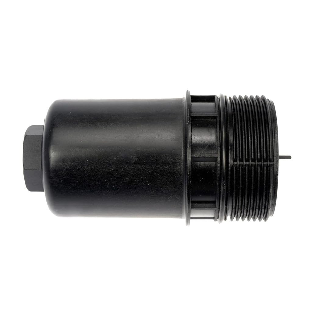 Engine Oil Filter Cover For Volkswagen Jetta 2013 To 2023 Black Plastic Thread On Replacement 06k115401b And 06k115408