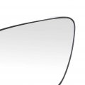 Ocpty Driver Side Mirror Glass Replacement Fit For 2012-2017 Toyota Camry Yaris 2014-2017 Corolla With Heating Chrome