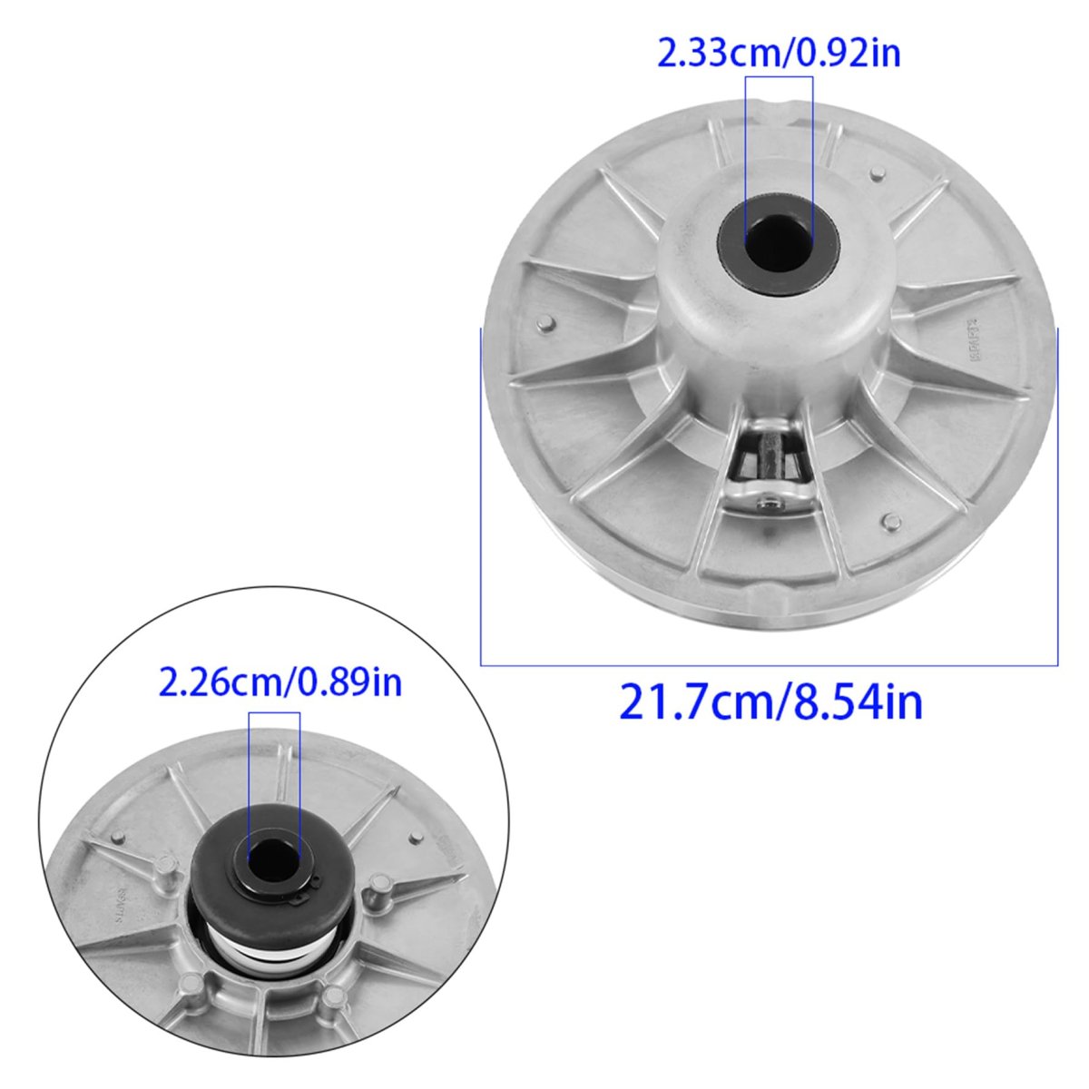 Secondary Driven Clutch Replacement For Xuv550 S4 4x4 Xuv Am140680 Am146219