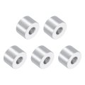 5pcs Aluminum Spacers 3 4 Od X 5 16 Id 1 2 L Screw Standoff Brushed Finish Unthreaded Metal Round Spacer Bushing For M8 Bolts 
