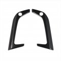 Front Fog Light Lamp Cover Bezel Trims For Lexus Rx Rx350 Rx350h 2023 2024 2025 2026 Carbon Fiber Black 304 Stainless Steel Set 