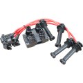 Aip Electronics Tune Up Kit Complete With Ignition Coil Pack Low Ohm Spark Plug Wires Compatible 1995-2003 Ford Mercury Contour 