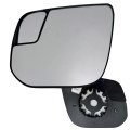 Driver Side Mirror Glass For 2015 2022 Chevrolet Colorado Gmc Canyon Heated Spotter With Backing Plate Left 23191160 