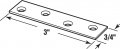 Prime-line Mp9247 Mending Plate 14 Ga X 3 4 In Steel Construction Zinc 10 Pack