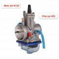 Motorcarb Pwk 34mm Carburetor For Suzuki Rm 125 250 370 465 500 Kawasaki Kx Yamaha Yz 85 175 Yfs200 Atv Scooter Dirt Bike Carb