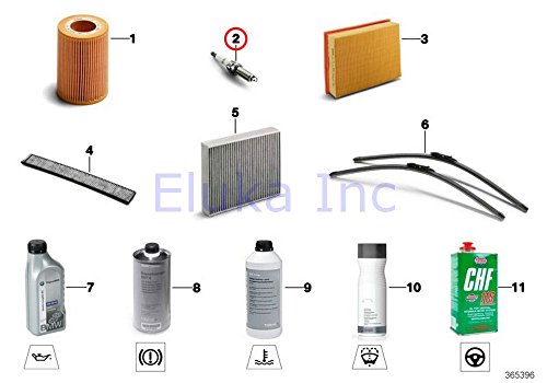 2 X Bmw Genuine Ignition Coil Spark Plug Ngk Silzbr8d8s X1 28ix Z4 Alpina B6x 528i 228i X3 28i X4 28ix 320i 320ix 328ix 428ix
