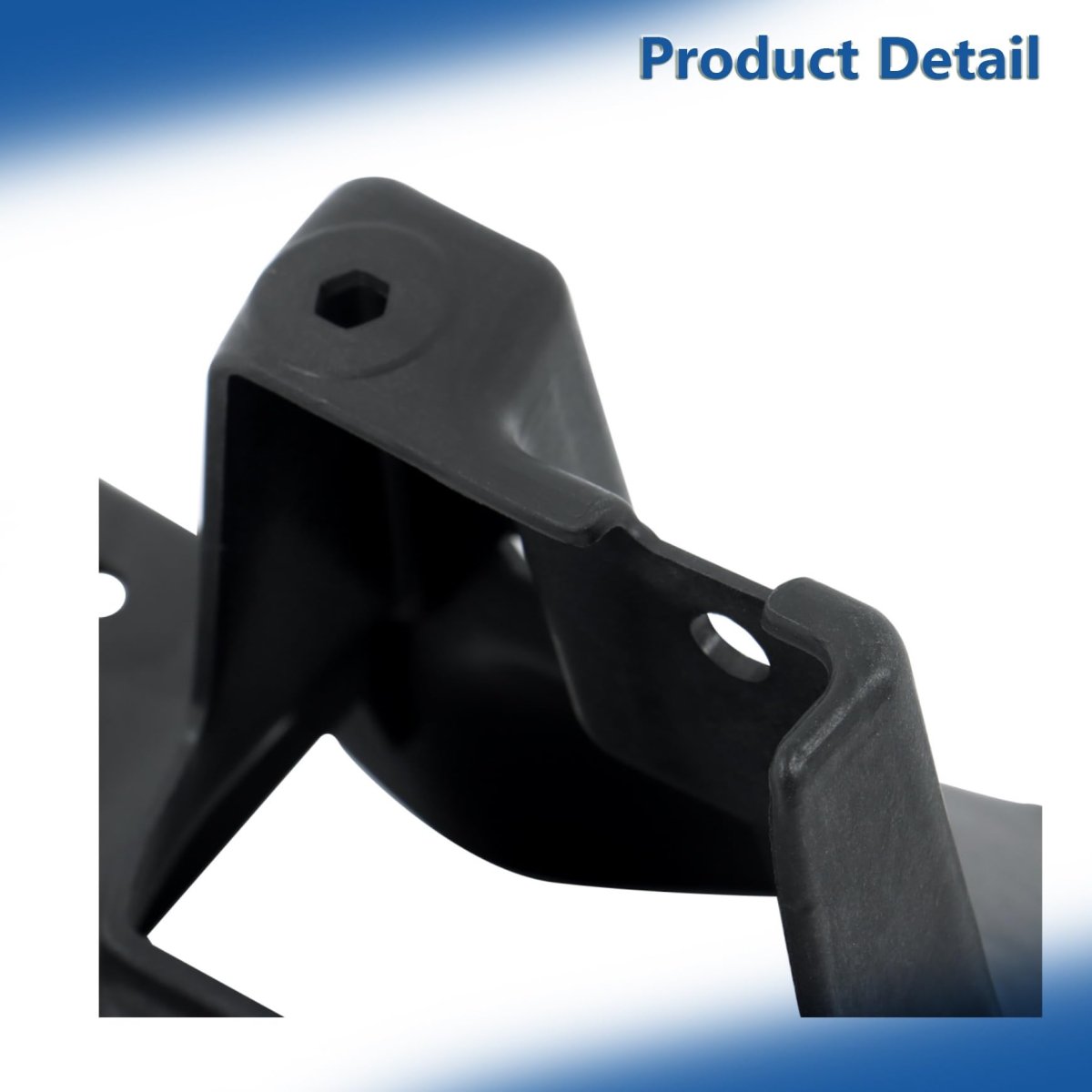 Passenger Right Side Front Bumper Bracket Replacement For Escalade 2021 2024 And Esv 2023 Part Number 84286905 Black Plastic