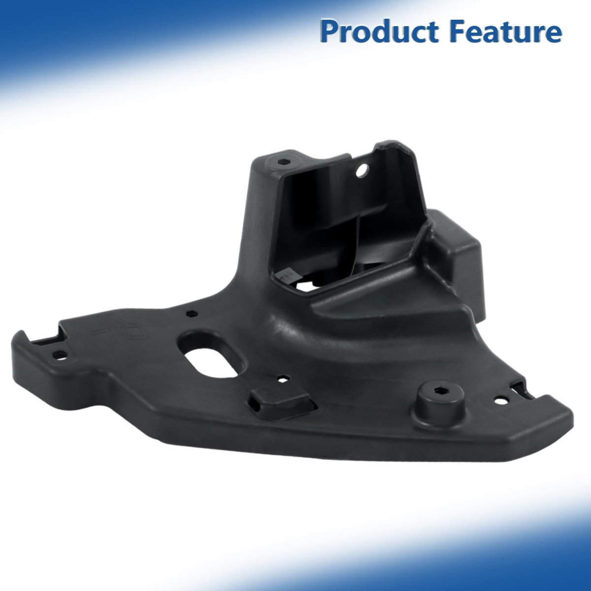 Passenger Right Side Front Bumper Bracket Replacement For Escalade 2021 2024 And Esv 2023 Part Number 84286905 Black Plastic