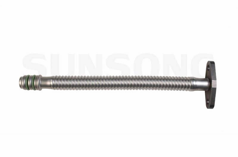 5801037 Turbocharger Oil Line Vehicle Specific Rubber And Steel Cooling Hose With Zinc Coating Machined Finis Turbocharger Oil
